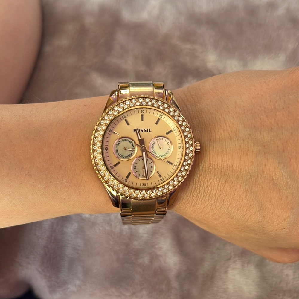 Fossil Rose Gold Watch